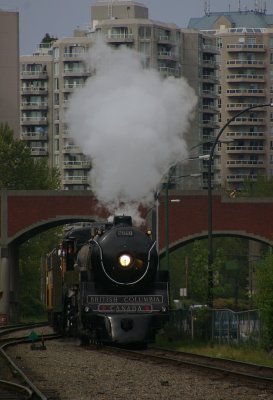 Royal Hudson Steam Train