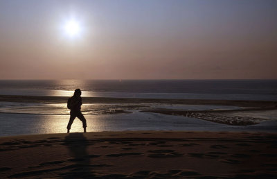 Walking the dune