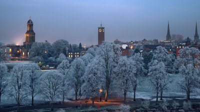 Shrewsbury hoar frost