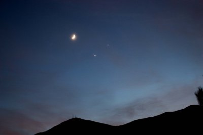 Venus Jupiter and Luna - II