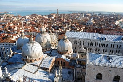 View on Basilica di San Marco from Campanile