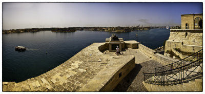 Siege Monument Panorama View, Valletta