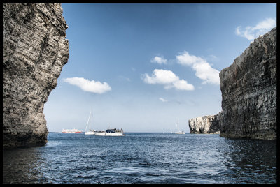 Clifs of Comino