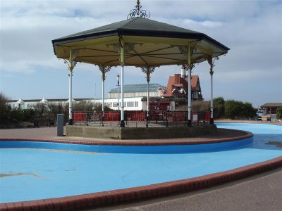 Lytham St Annes - band stand and pool