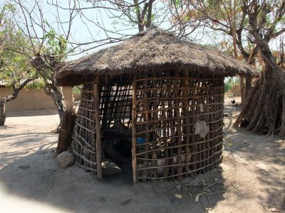 Bukumbi village kitchen