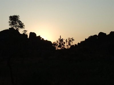 Dancing rocks - sunset