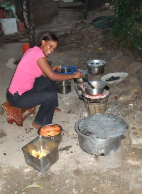  Flora cooking supper