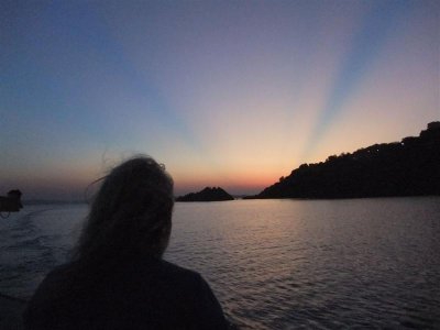 Lake Victoria - setting sun