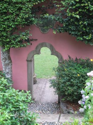 Through the pink gate