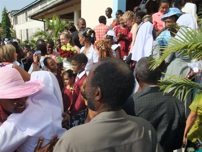 Fay and David's wedding in Mwanza