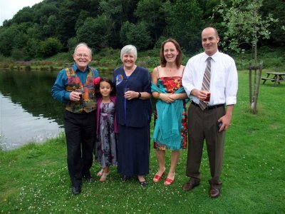 Ian, Sophia, Jo, Alison and Mike