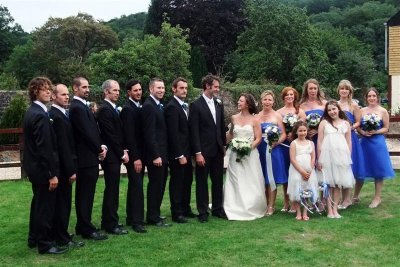 The bridal party