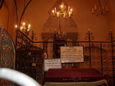 Kazimierz -Inside the synagogue - a rare priviledge