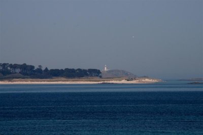 St Mary's - looking towards the lighthouse in distance