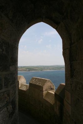St Michael's Mount - view from a turret