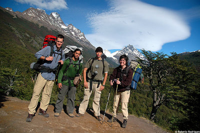 Los Viajeros! Jeff, Manor, Diogo, Yvone and me...behind de camera!!