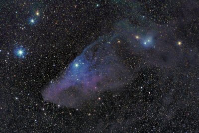 IC4592 and IC4601 Nebulae in Scorpius