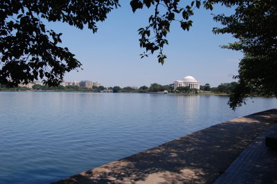 Jefferson Monument from Tidal Basin