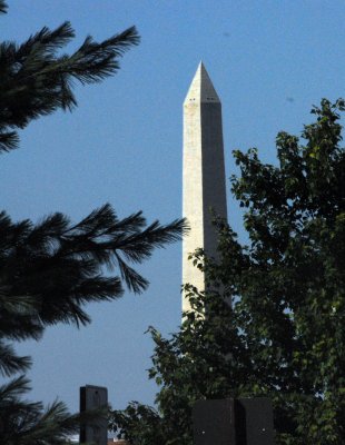 Washingtom Monument. fom Arlington