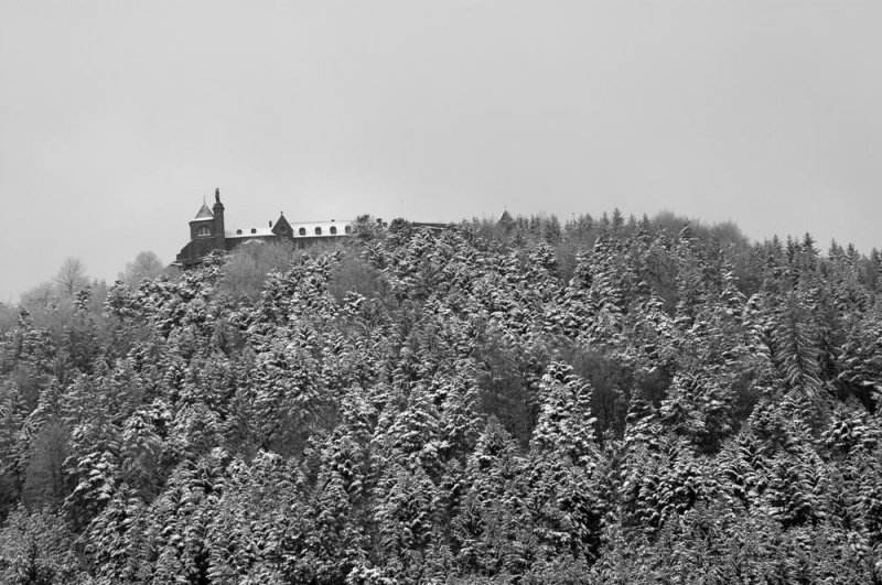 Mont ste-Odile en hiver
