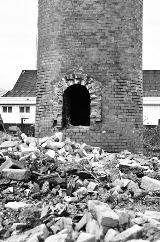 old factory b&w #7