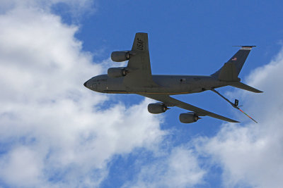 C 135 Fly by boom extended