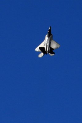 F22 Takeoff  climb out