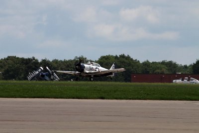 Navy SNJ-5  Pilot  Clyde Zellers