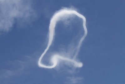 Smoke Ring created from wing tip vortices