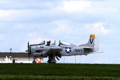 T-28C  Ditto  pilot Herb Baker