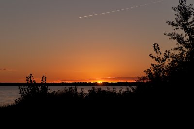 Trait dans le ciel / Stroke in the Sky