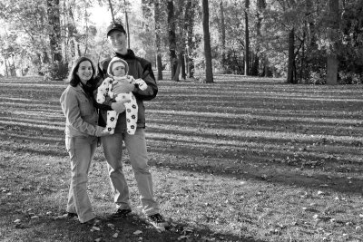 Andréanne, Cédric et Zoé, 3 octobre 2010