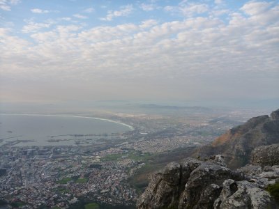 view from table mountain