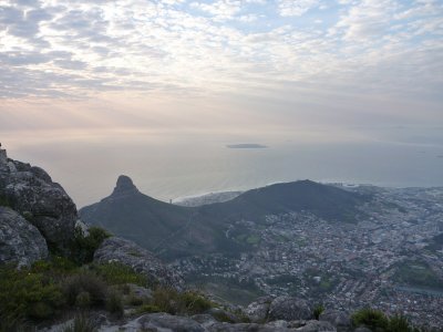 view from table mountain