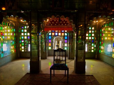 Belgian glass-lined pleasure room