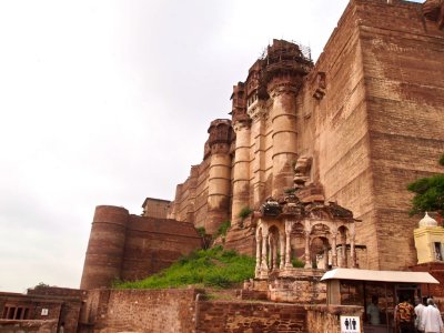 The fort offers some truly dramatic perspectives