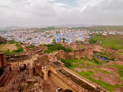 Broader view of the old town