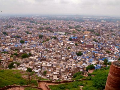 This is the newer side of Jodhpur which appears just as haphazardly planned as the old side