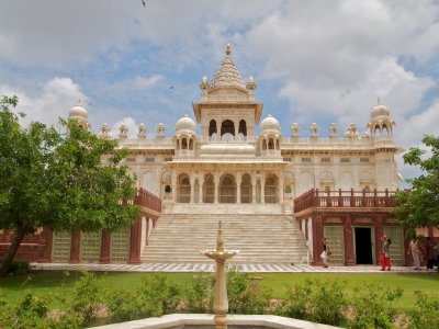 Jaswant Thada -- marble memorial to Jaswant Singh the Maharaja not the former FM