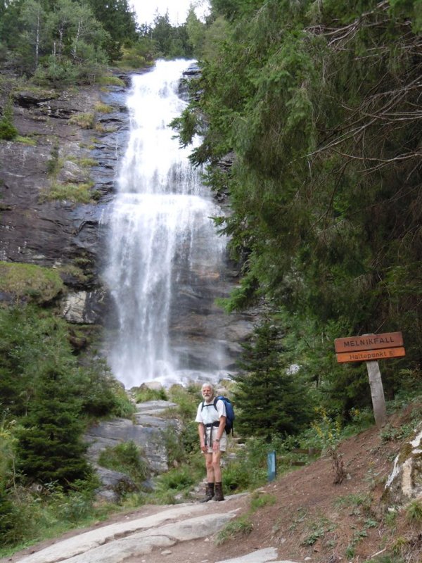 Melnikfall bij Hochsteg