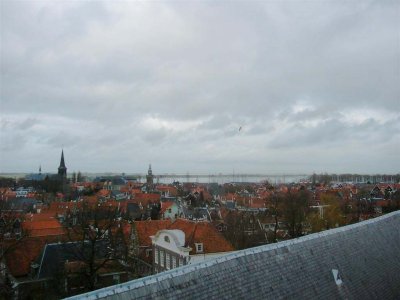 uitzicht vanaf toren van de Grote Kerk
