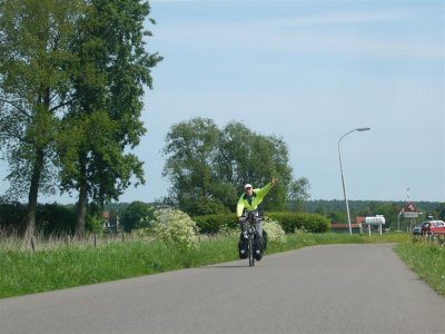 Vanaf de pont bij Elst richting Lienden