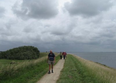 op de dijk Grevelingen