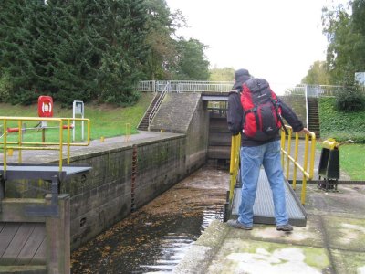 sluis in de (kanaal)Ems