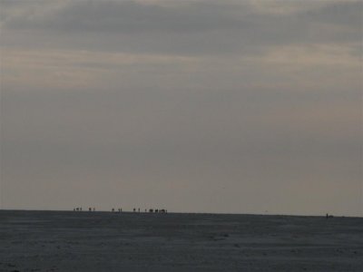 Op het strand van Ameland