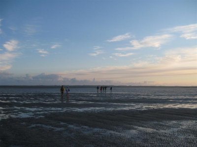 Het wad bij Schiermonnikoog