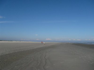 Het strand van Schiermonnikoog