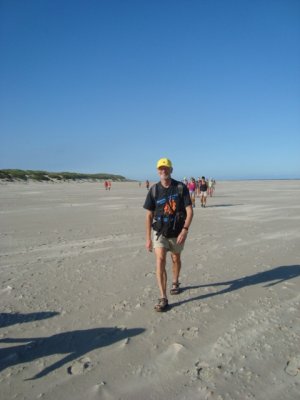 Op het strand van Terschelling