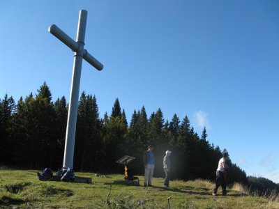 La croix du mont Risoux