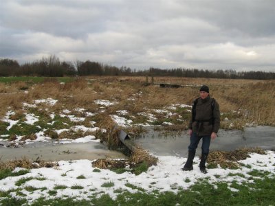 Bij de geocache